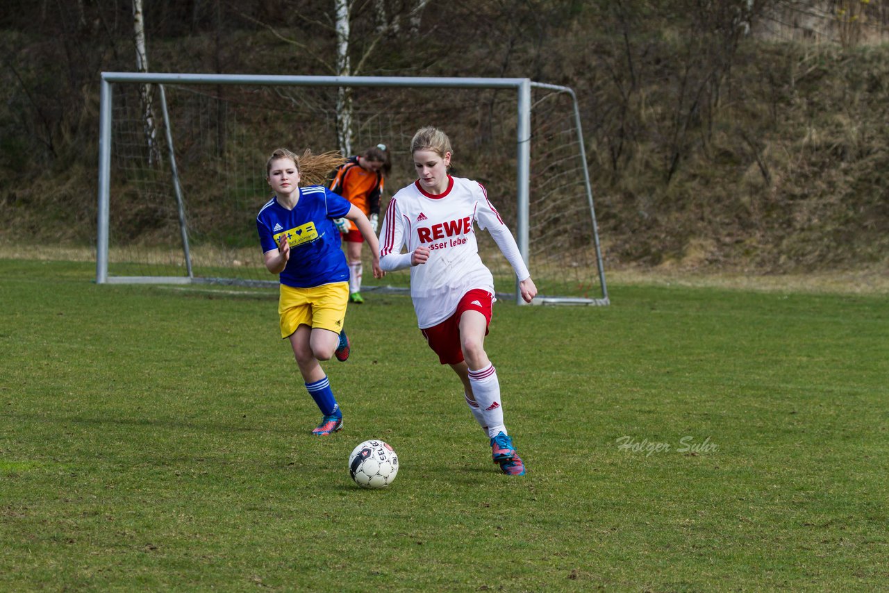 Bild 365 - B-Juniorinnen Tus Tensfeld - TSV Gnutz o.W. : Ergebnis: 1:3